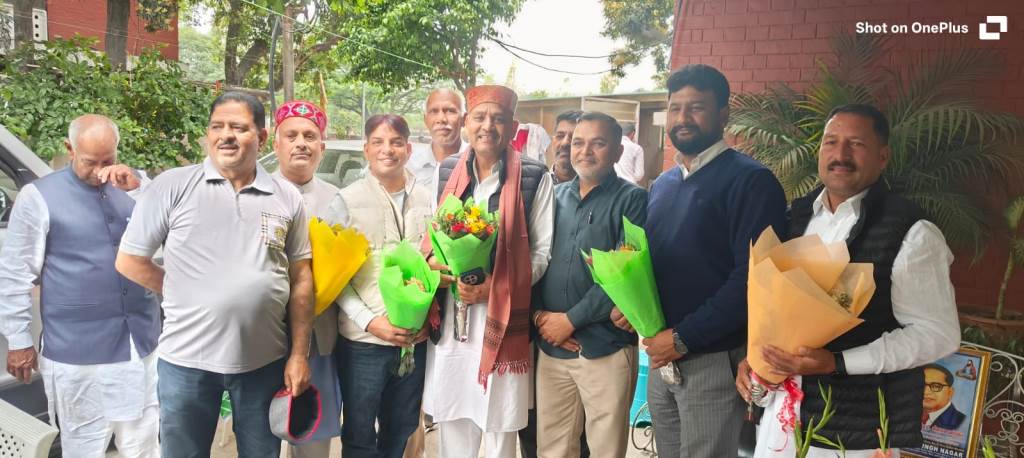 Celebrations in Una as Karambir Bodh Becomes Rajya Sabha Member Scheduled Caste Community Distributes Sweets